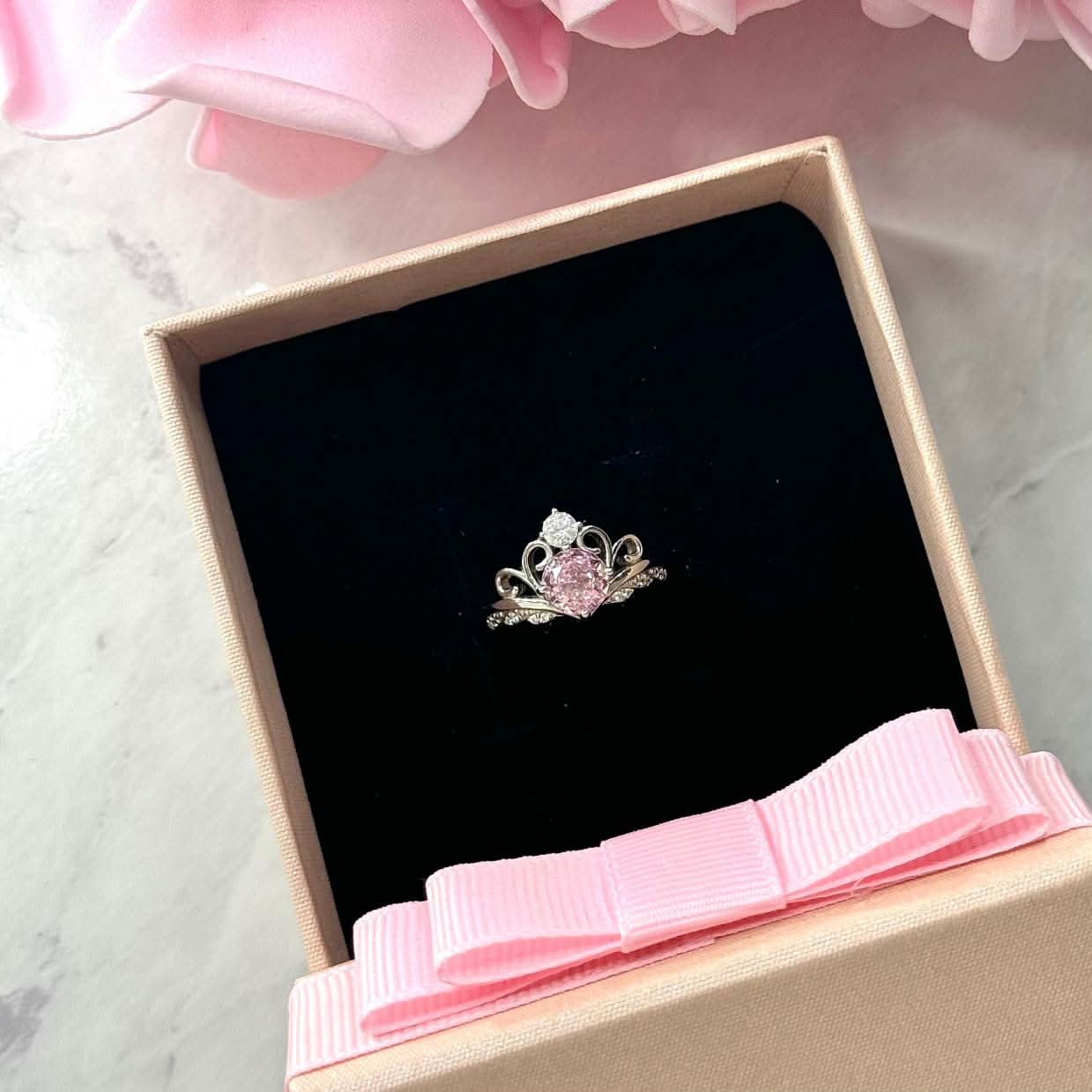 SWEET GODDESS Adjustable Ring S925 Sterling Silver