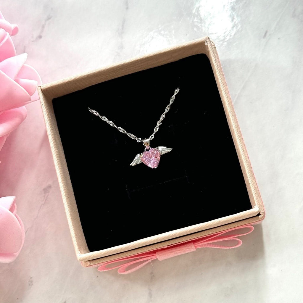 PINK CUPID Necklace S925 Sterling Silver